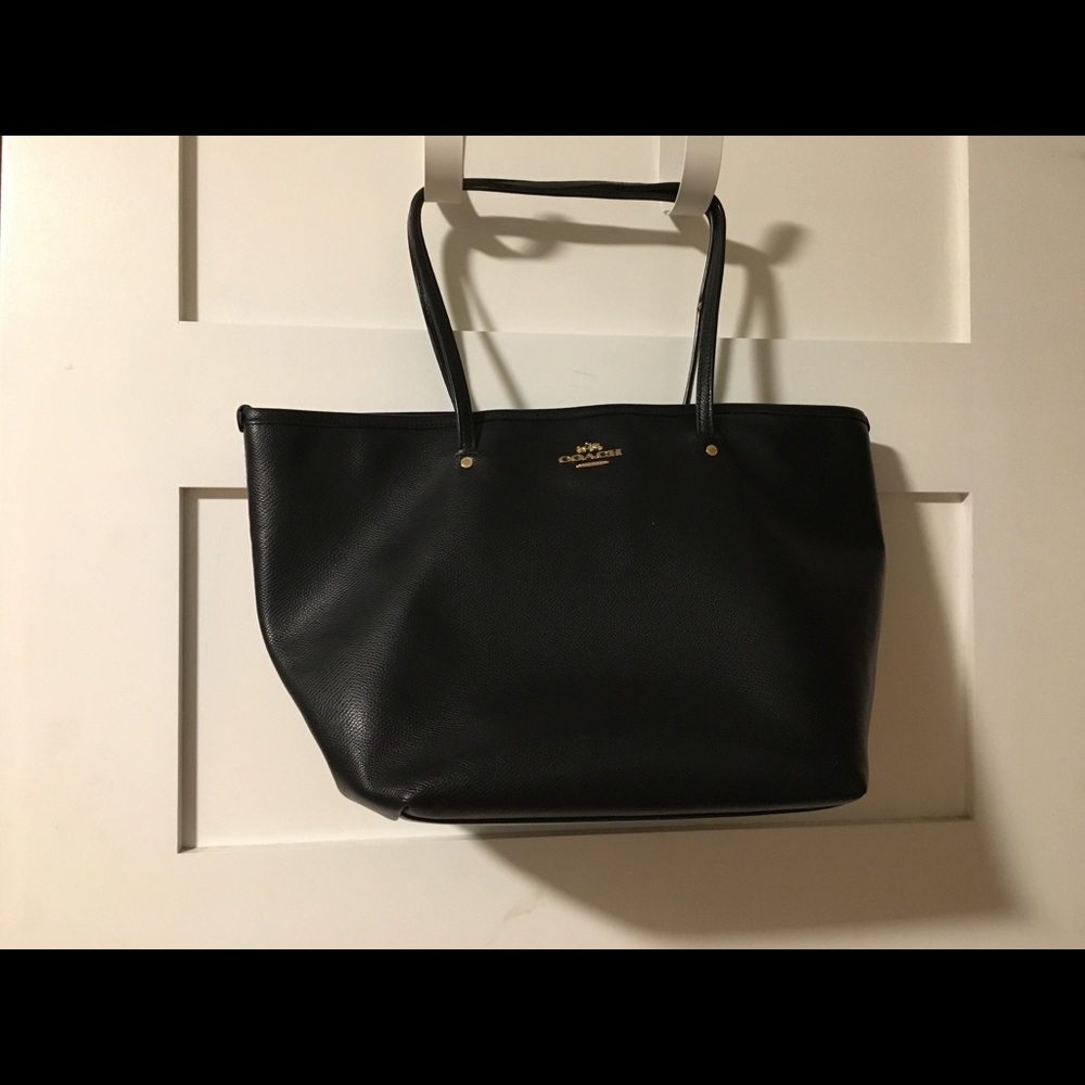 Black Coach Tote